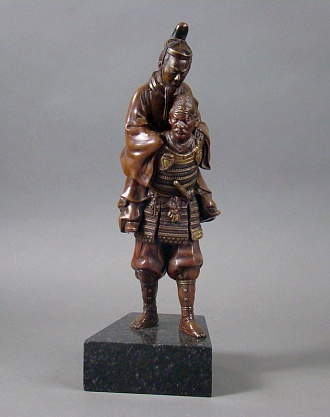 Скульптура Императора Го-Дайго, Мэйдзи, 19 в.